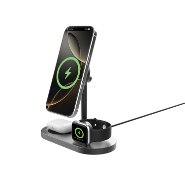 Logo trade corporate gifts image of: Quantum RCS ultra-fast 25W Magnetic desk wireless Charger