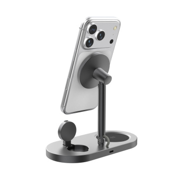 Logo trade promotional items image of: Quantum RCS ultra-fast 25W Magnetic desk wireless Charger