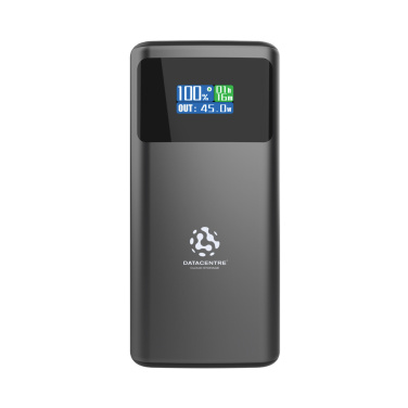 Logo trade corporate gifts picture of: Quantum RCS ultra-fast PD45W 10.000mAh powerbank with screen