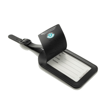 Logo trade advertising product photo of: Globefind Dual RCS luggage tag with worldwide locating