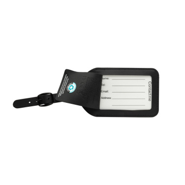 Logo trade promotional giveaway photo of: Globefind Dual RCS luggage tag with worldwide locating