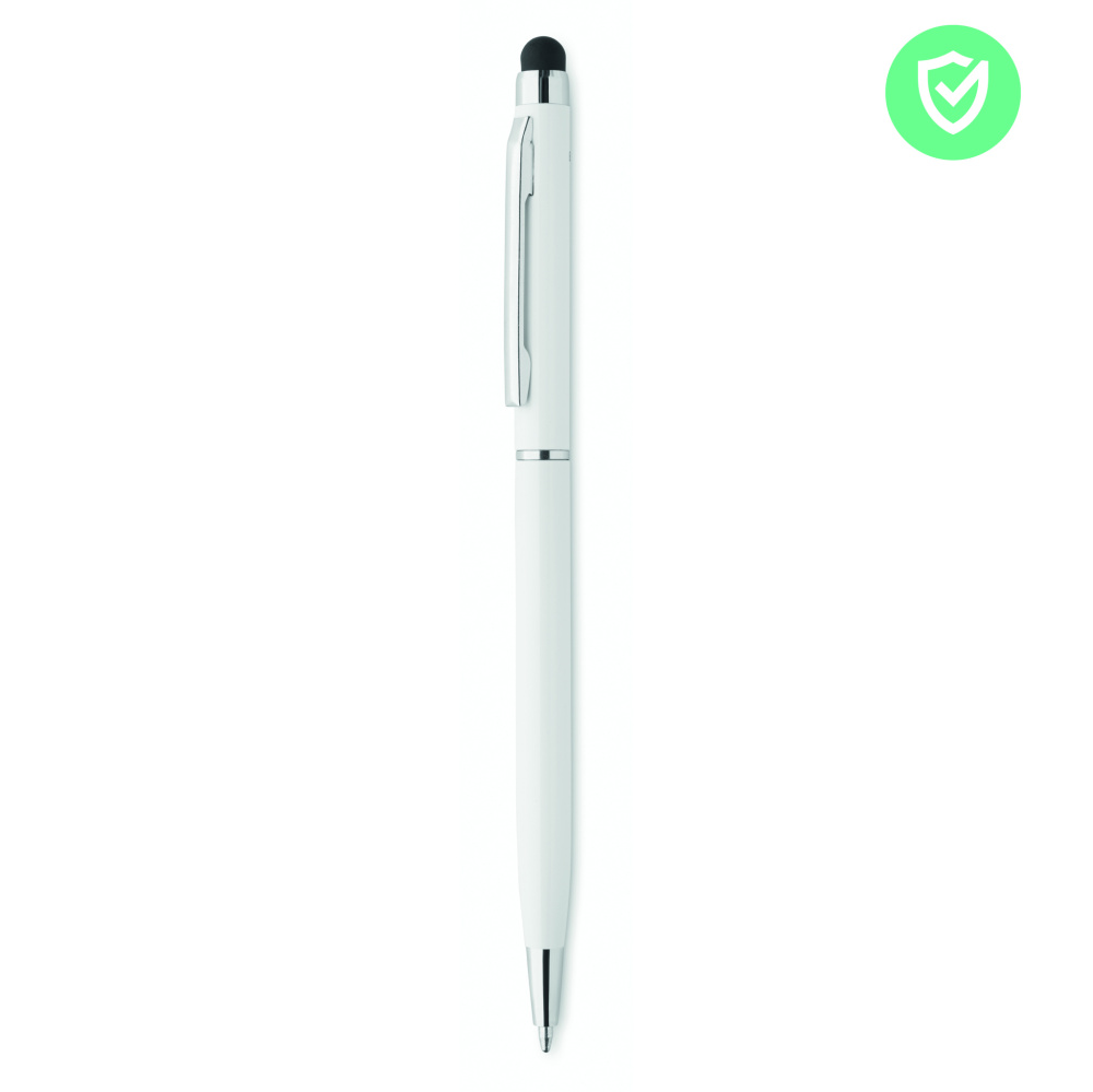 Logo trade business gift photo of: Stylus antibacterial pen