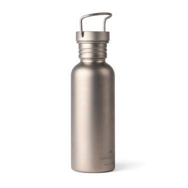 Logotrade promotional gift image of: Nordic Drift Trail Ultra Light Titanium 600ml Water Bottle