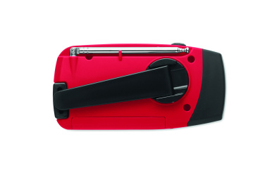 Logotrade corporate gifts photo of: Portable radio SOS with LED torch