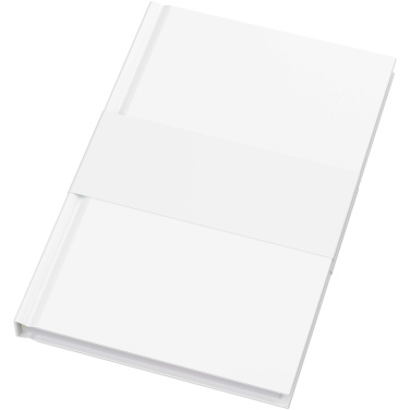 Logo trade corporate gifts image of: Novella Brontë A5 glossy hard cover notebook - 100 sheets