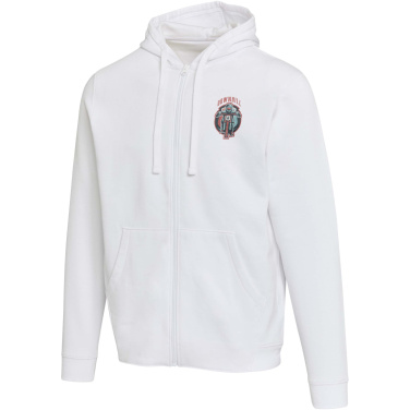 Logo trade business gifts image of: Jasper 280 g/m² unisex OCS organic recycled hoodie
