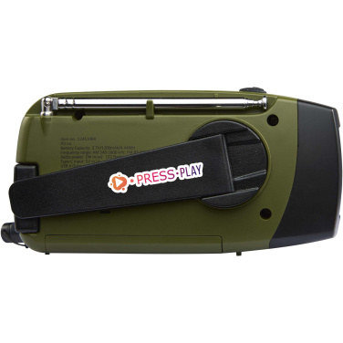 Logotrade advertising products photo of: Avior RCS recycled plastic emergency radio