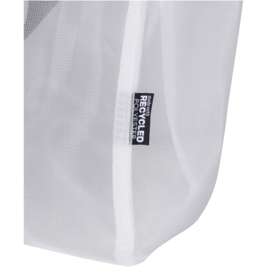 Logo trade promotional gifts image of: Mesh GRS recycled tote bag 23L