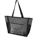 Mesh GRS recycled tote bag 23L, Black