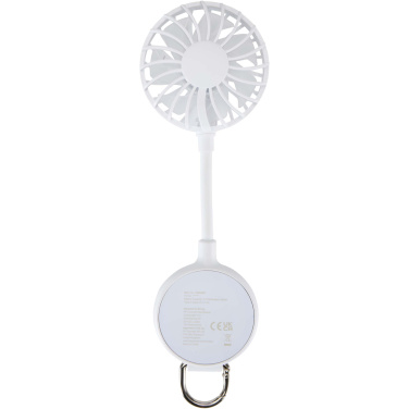 Logo trade promotional giveaway photo of: Ventio recycled plastic magnetic portable fan