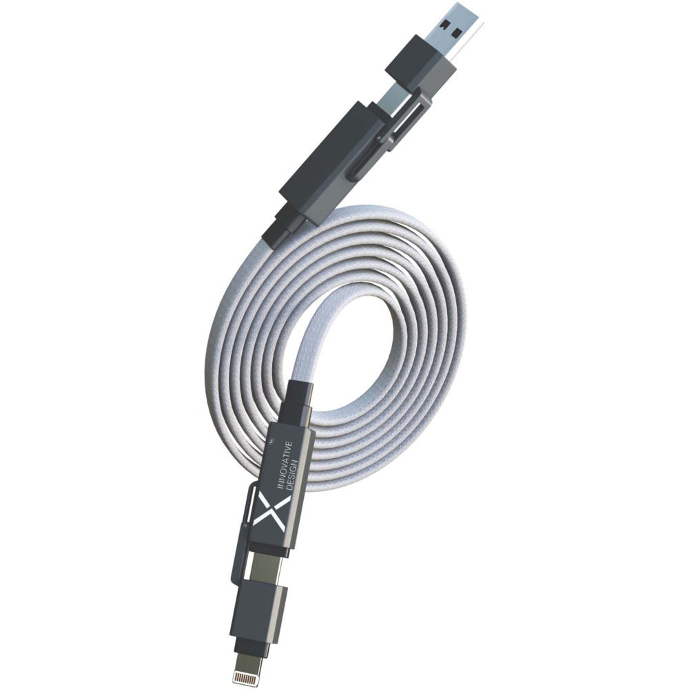 Logotrade promotional items photo of: SCX.design C58 60W magnetic flat charging cable