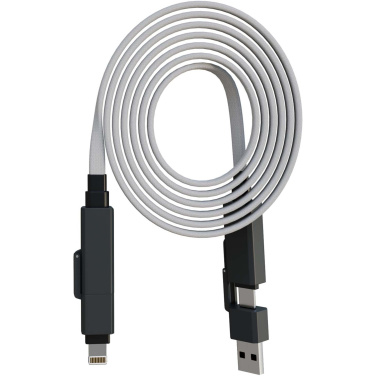 Logo trade corporate gifts picture of: SCX.design C58 60W magnetic flat charging cable