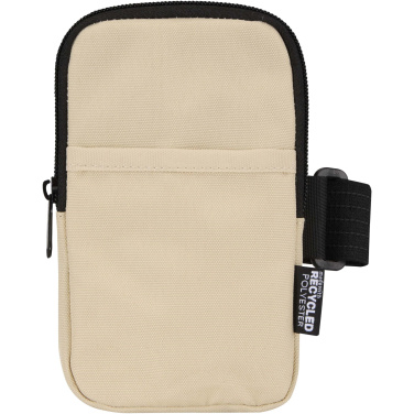 Logotrade promotional giveaways photo of: Byron GRS recycled bottle pouch 