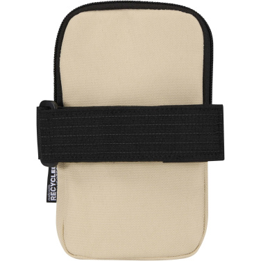 Logotrade promotional giveaway picture of: Byron GRS recycled bottle pouch 