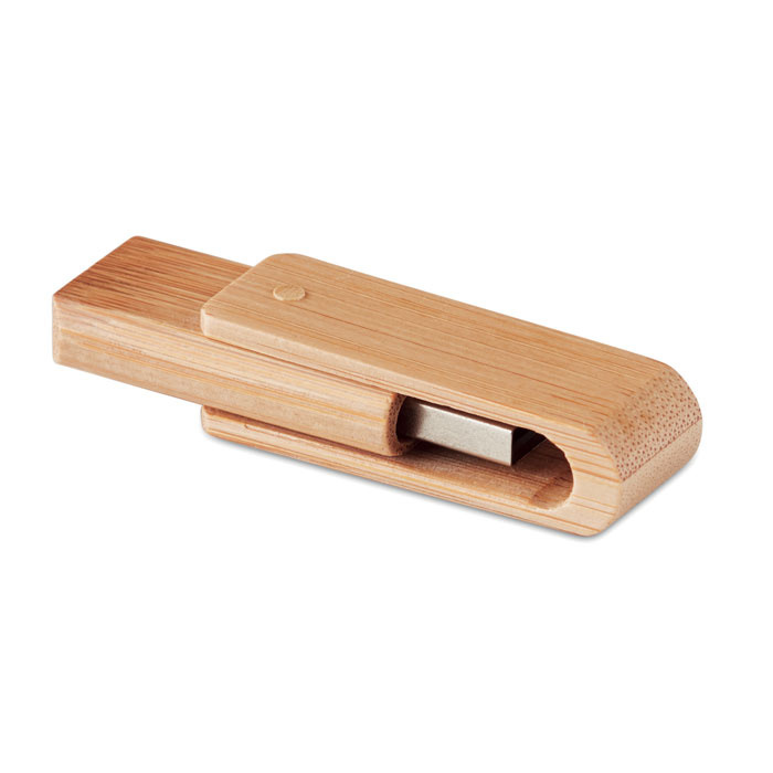 Logo trade promotional products picture of: Bamboo USB