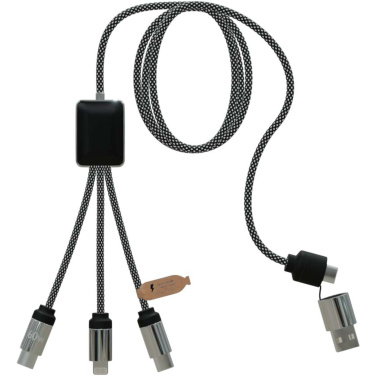 Logotrade advertising products photo of: SCX.design C33 60W Type-C charging cable with dual light-up logo