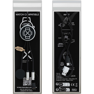 Logo trade corporate gifts picture of: SCX.design C34 7-in-1 smartwatch charging cable