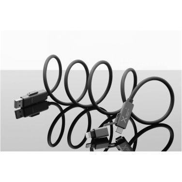 Logo trade promotional merchandise image of: SCX.design C59 100W magnetic silicone charging cable