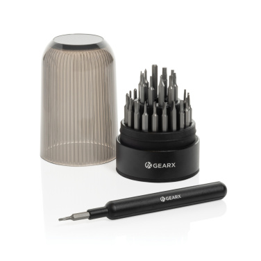 Logo trade promotional merchandise image of: Gear X 31 in 1 Multifunctional screwdriver set