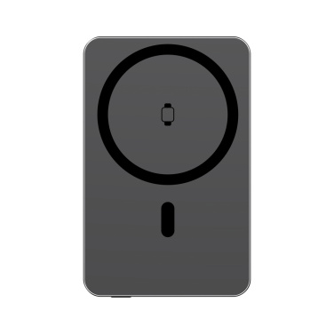 Logo trade promotional merchandise photo of: Urban Vitamin Marin 5000mAh magnetic 15W wireless powerbank