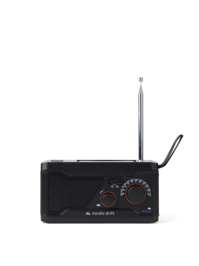 Logo trade business gift photo of: Nordic Drift Titan IPX4 multifunctional radio 4000mah
