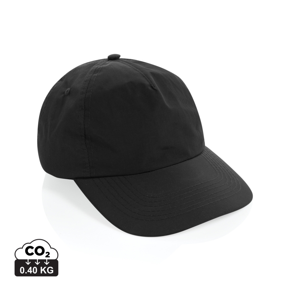 Logo trade promotional merchandise photo of: KENTO URBAN RCS recycled nylon 5 pnl adventure baseball cap