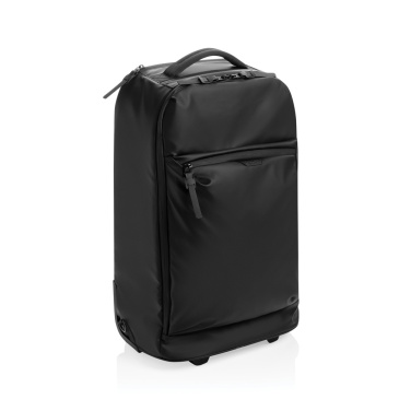 Logotrade promotional item image of: Swiss Peak OSLO RCS Wheeled Duffel backpack  cabin proof