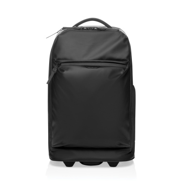 Logo trade promotional product photo of: Swiss Peak OSLO RCS Wheeled Duffel backpack  cabin proof