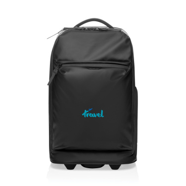 Logotrade promotional giveaway image of: Swiss Peak OSLO RCS Wheeled Duffel backpack  cabin proof