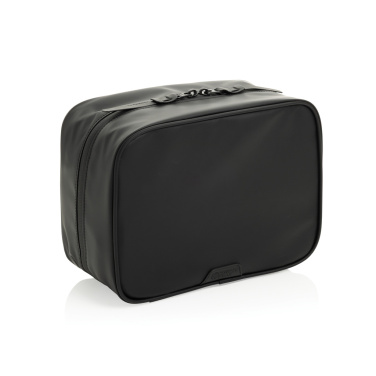 Logotrade promotional gift picture of: Swiss Peak OSLO RCS Multifunctional Toiletry Pouch