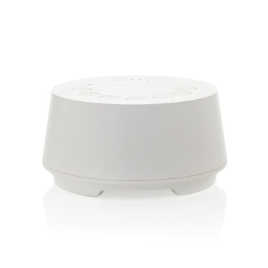 Logo trade promotional items image of: Flora RCS recycled plastic white noise speaker
