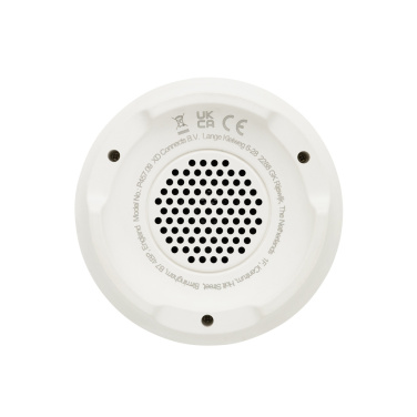 Logotrade advertising products photo of: Flora RCS recycled plastic white noise speaker