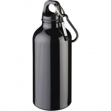 Logotrade ärikingituse foto: Oregon 400 ml alumiiniumist veepudel karabiiniga