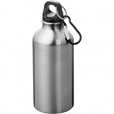 Logotrade ärikingi foto: Oregon 400 ml alumiiniumist veepudel karabiiniga