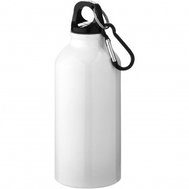 Logotrade ärikingi foto: Oregon 400 ml alumiiniumist veepudel karabiiniga