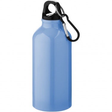 Logotrade firmakingid pilt: Oregon 400 ml alumiiniumist veepudel karabiiniga