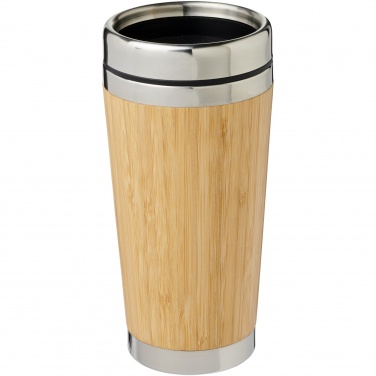 Logotrade meene foto: Termokruus 450 ml bambusest välispinnaga