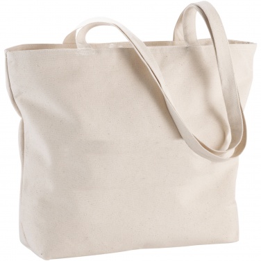 Logotrade ärikingid pilt: Ningbo 320 g/m² lukuga puuvillane kandekott 15L
