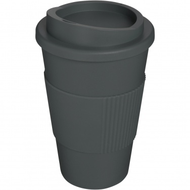 Logo trade ärikingid foto: Americano® 350 ml silikoonist võruga kohvitops