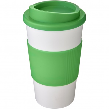 Logotrade firmakingi foto: Americano® 350 ml silikoonist võruga kohvitops