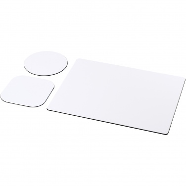 Logo trade reklaamkingituse pilt: Brite-Mat® hiiremati ja tassialuste komplekt