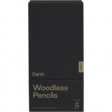 Logotrade meened pilt: Karst® 5-pakendis 2B puiduta grafiitpliiatsid