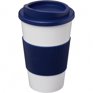 Logotrade reklaamkingid pilt: Americano® 350 ml silikoonist võruga termoskruus