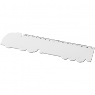 Logo trade firmakingituse pilt: Tait 15 cm veoautokujuline taaskasutatud plastikust joonlaud