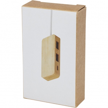 Logotrade reklaamkingituse foto: Tapase bambusest USB-jaotur