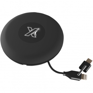 Logo trade reklaamtoote pilt: SCX.design C18 3-in-1 reisivalgustuse kaabel