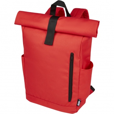 Logotrade reklaamkingituse foto: Byron 15,6" GRS RPET rull-top seljakott 18L