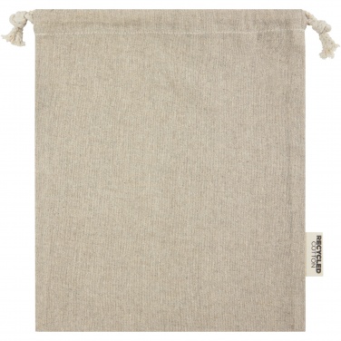 Logotrade ärikingituse foto: Pheebs 150 g/m² GRS taaskasutatud puuvillast kinkekott keskmine 1,5L