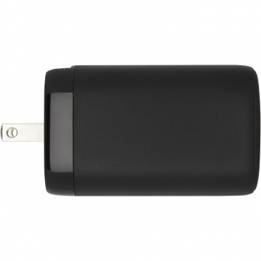 Logo trade firmakingi pilt: ADAPT 25W taaskasutatud plastist PD reisilaadija