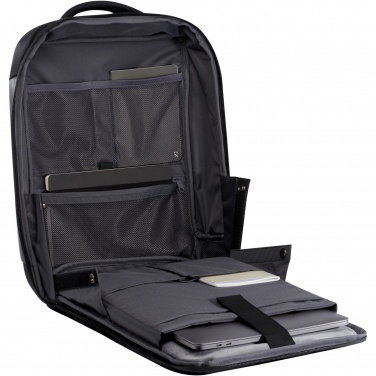 Logo trade reklaamtoote pilt: Expedition Pro 15,6" GRS taaskasutatud kompaktne sülearvuti seljakott 12L